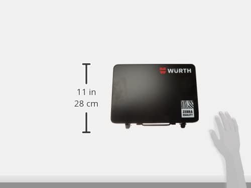 Würth Zebra Steckschlüssel 1/2 Zoll und 1/4 Zoll 59-teiliges Sortiment 096509059