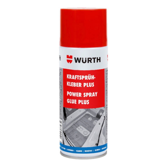 Würth Sprühkleber Power Plus, transparent, 0890100064