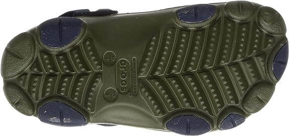 Crocs Unisex Classic All Terrain Clogs Army Green Navy