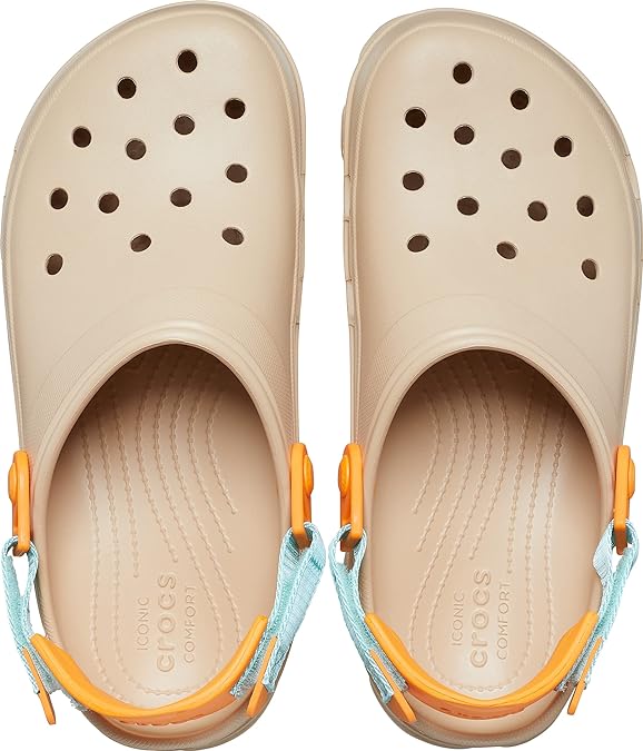 Crocs Unisex Classic All Terrain Clogs Chai Multi