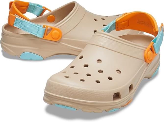 Crocs Unisex Classic All Terrain Clogs Chai Multi