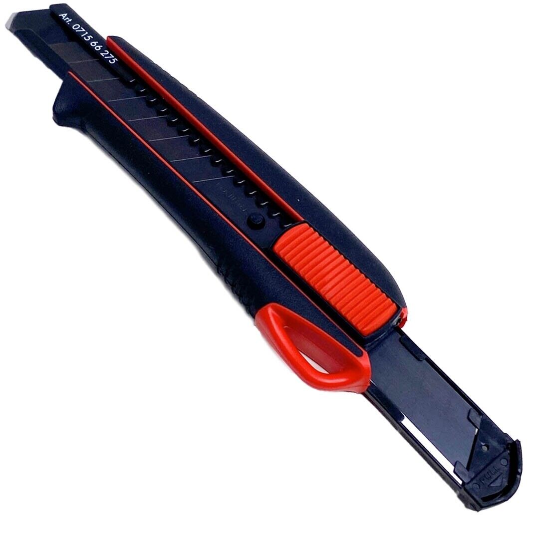 3x Würth 2K Cuttermesser 18mm + 9 Klingen extrem Scharf 071566275 Teppichmesser