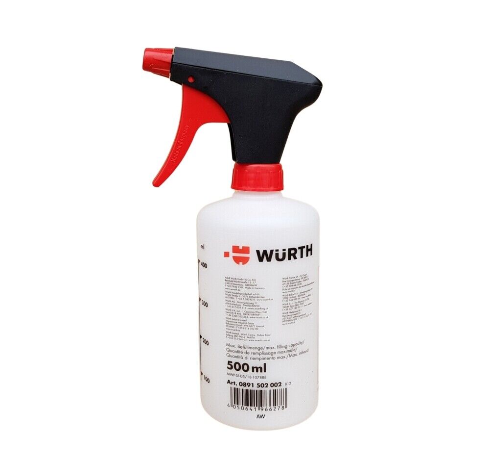 Würth Sprühflasche unbefüllt 0891502002/0891502003 500ml oder 1000ml