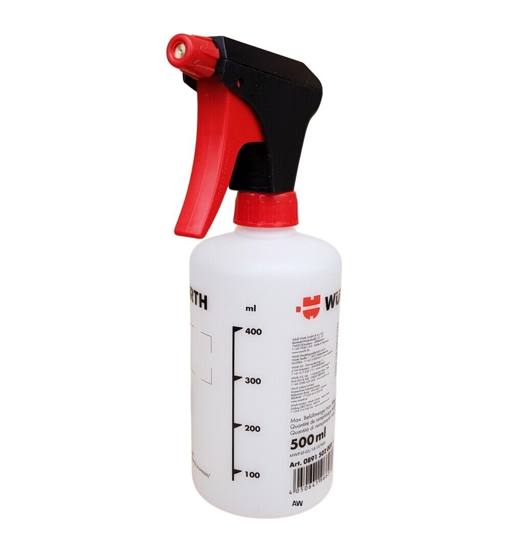 Würth Sprühflasche unbefüllt 0891502002/0891502003 500ml oder 1000ml