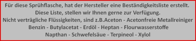 Würth Sprühflasche unbefüllt 0891502002/0891502003 500ml oder 1000ml